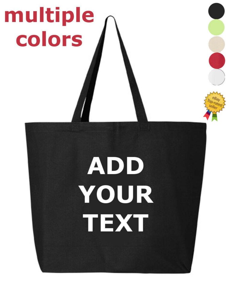 Style and Function Combined Personalized Custom Tote Bags